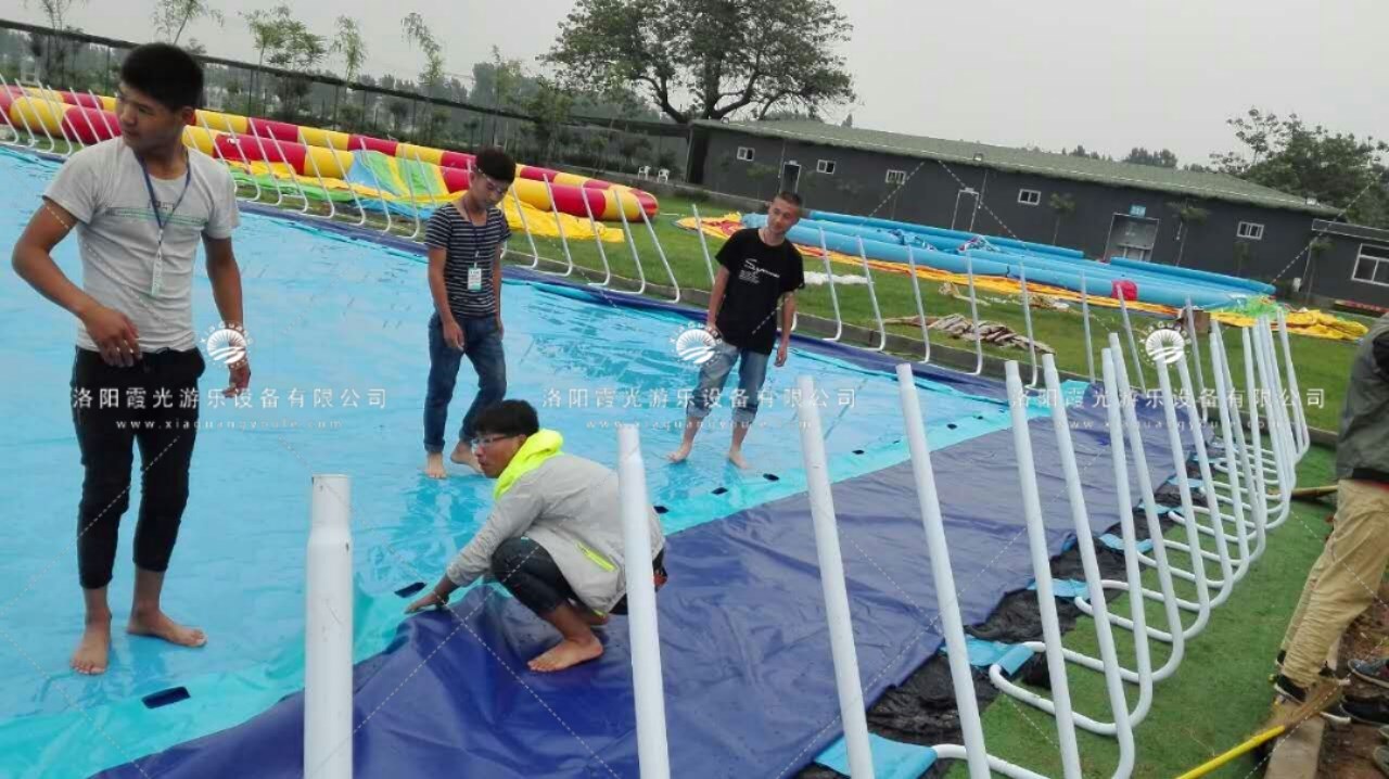 蓬江支架游泳池